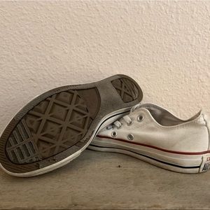 Slight Worn White Converse